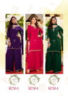 Rasm Vol 7 By Af Chinon Bulk Kurti With Bottom Dupatta Orders In India
